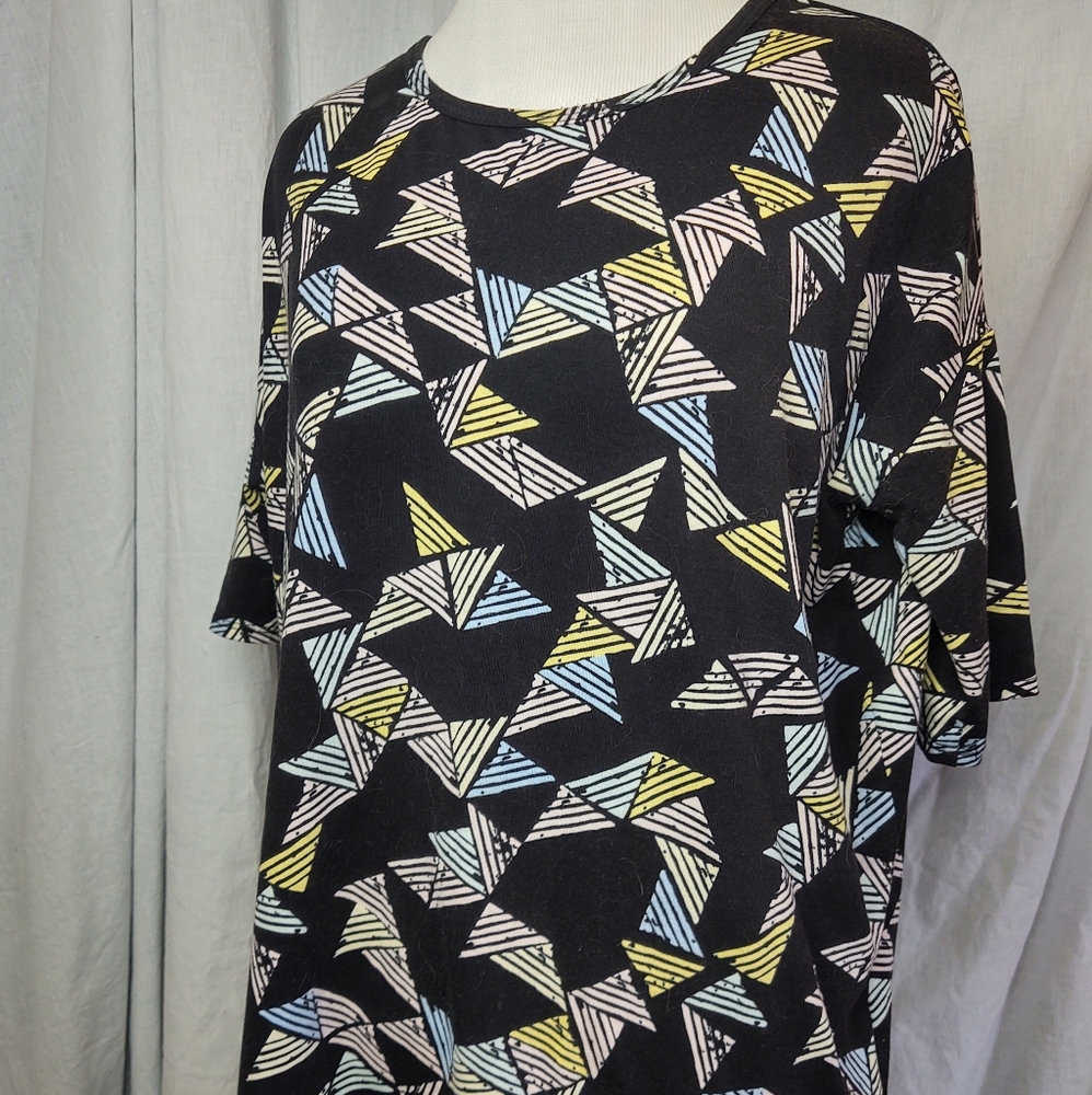 LuLaRoe XXS Irma Black background
